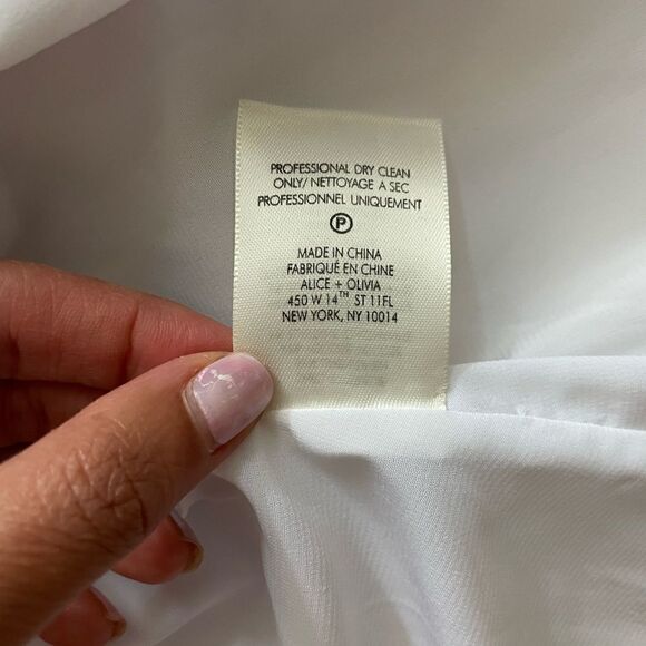 alice + olivia Melvina Baby-doll Dress Size 4 NWOT - Picture 7 of 13